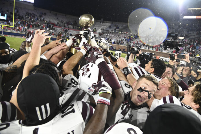 What is the Egg Bowl and why do Mississippi State and Ole Miss play on Thanksgiving?