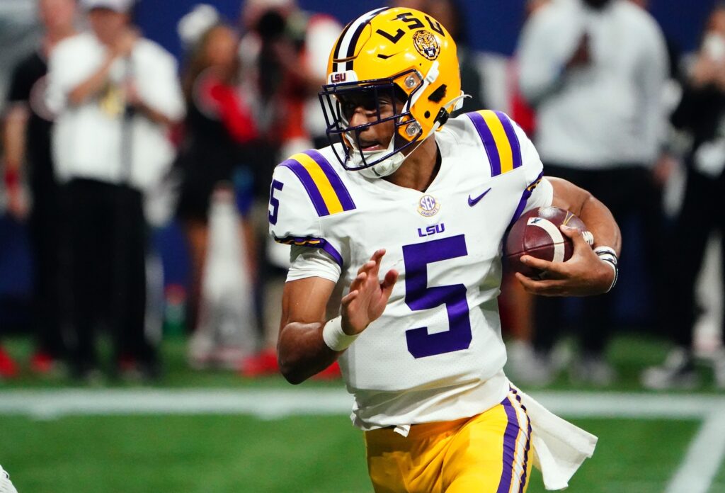 Drew Brees, Brian Kelly share moment before LSU-Purdue game, LSU