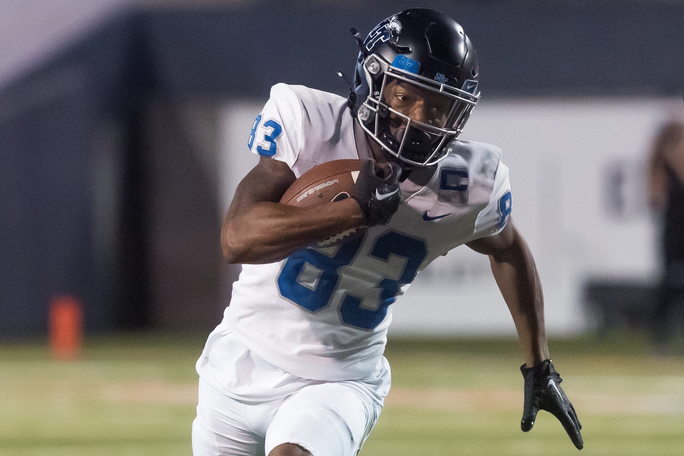 Middle Tennessee State WR Jaylin Lane Transfers to Virginia Tech