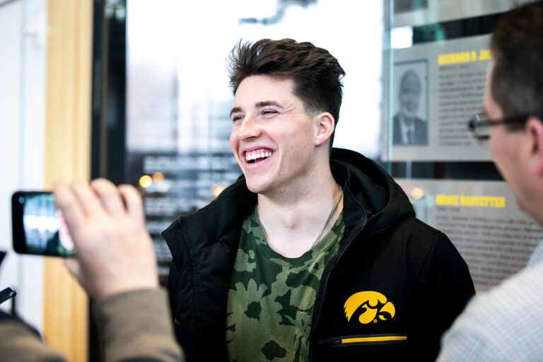 Cade McNamara Opens Iowa Spring Practice as QB1 Cade McNamara Opens Iowa Spring Practice as QB1