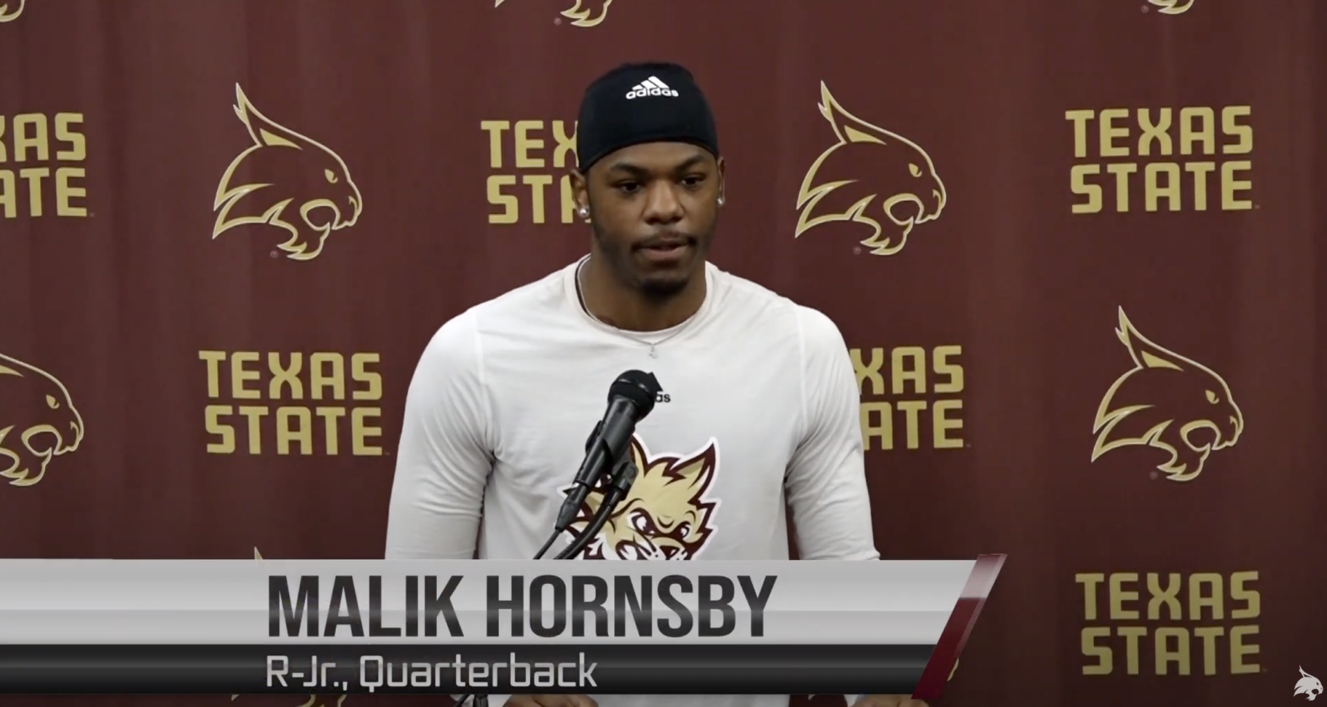 Texas State QB Malik Hornsby