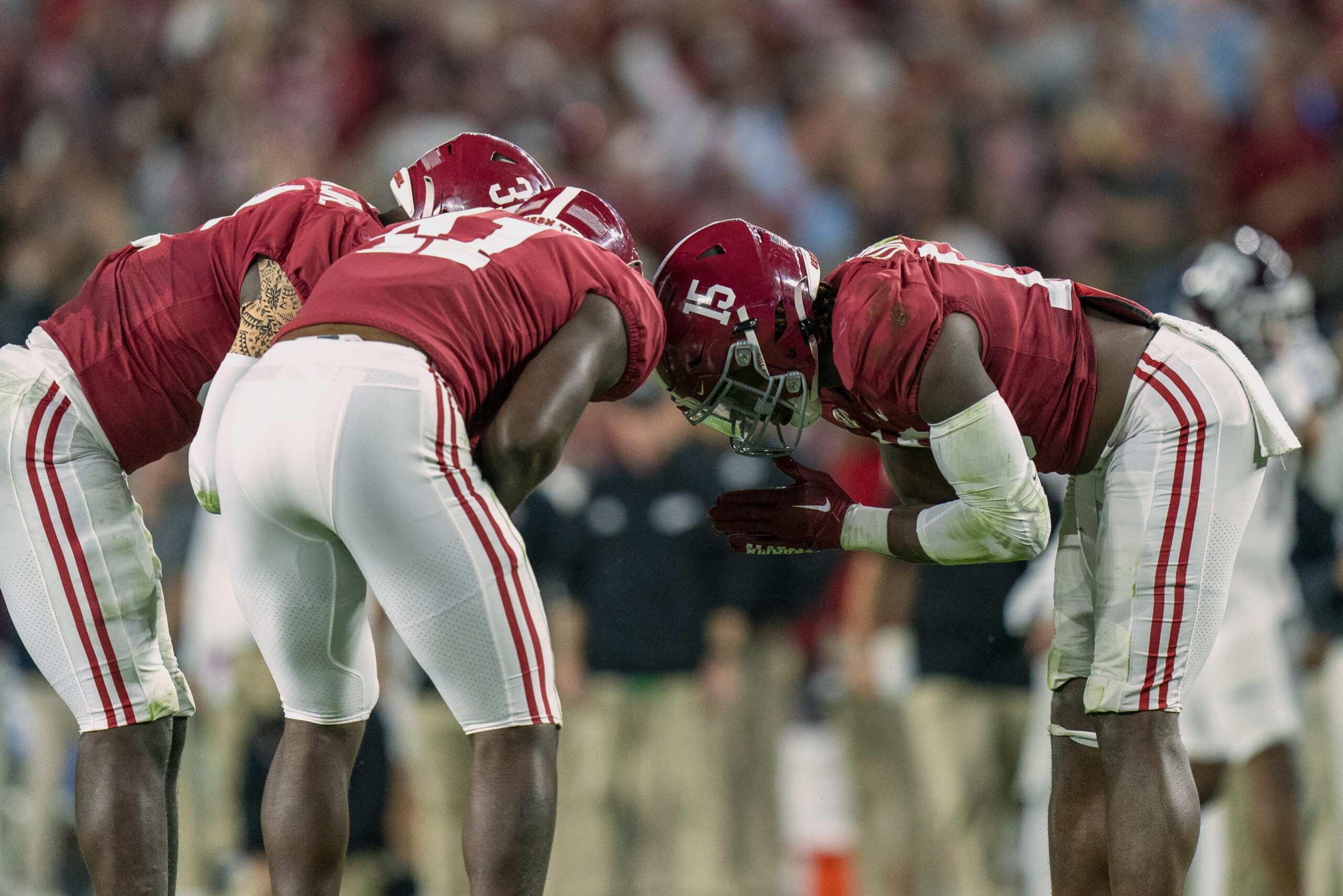 5-star Shemar Stewart celebrates Texas A&M's victory over Alabama