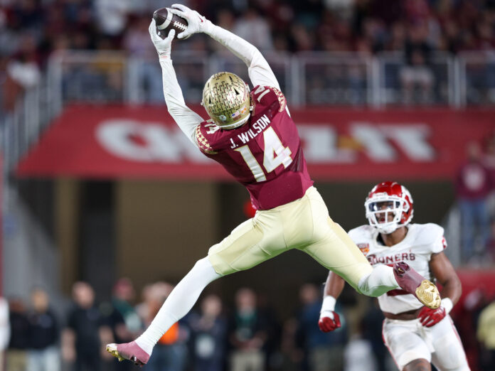 Johnny Wilson leads the ACC WR Rankings in 2023