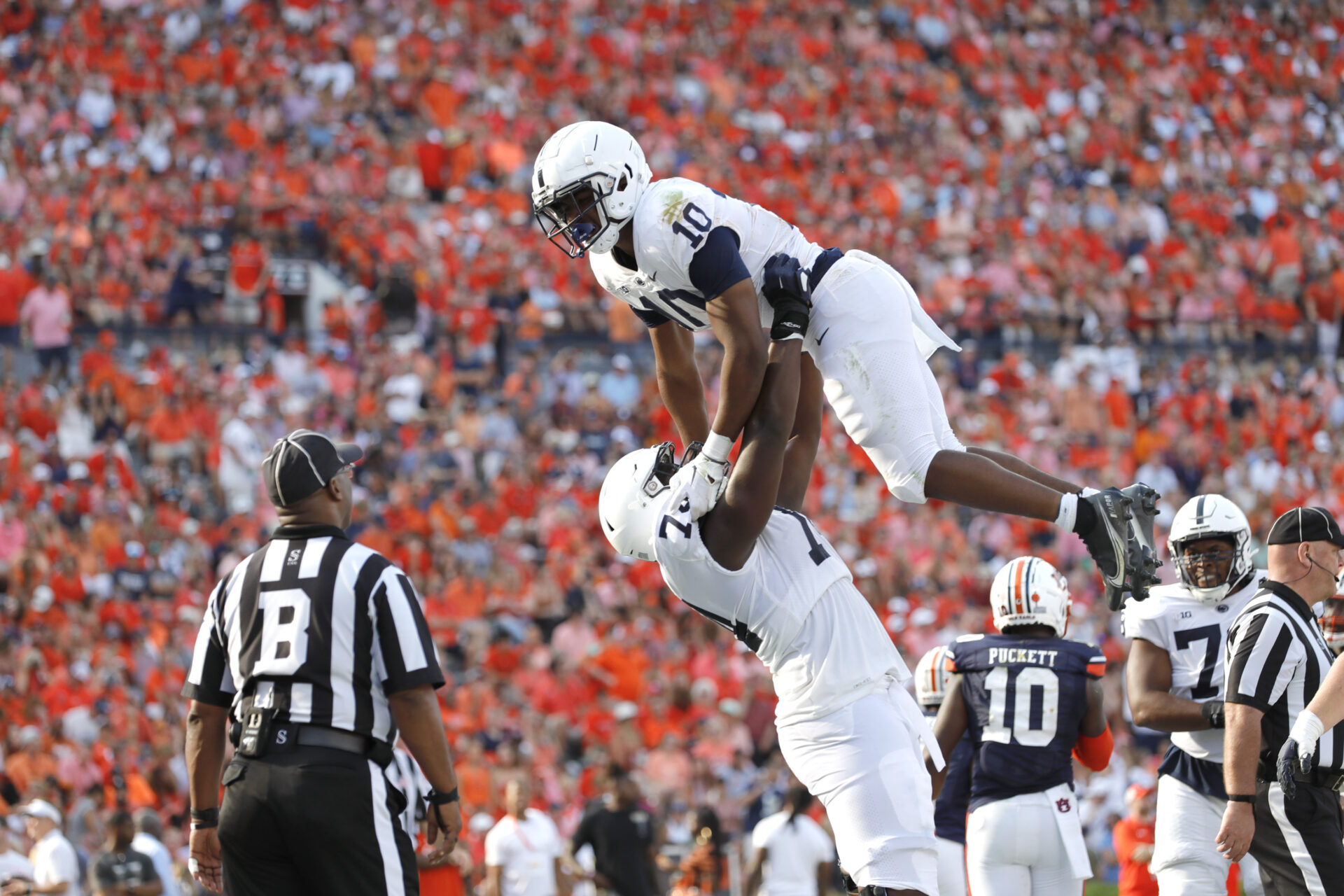 Nicholas Singleton, Penn State lead the top college running backs for 2023