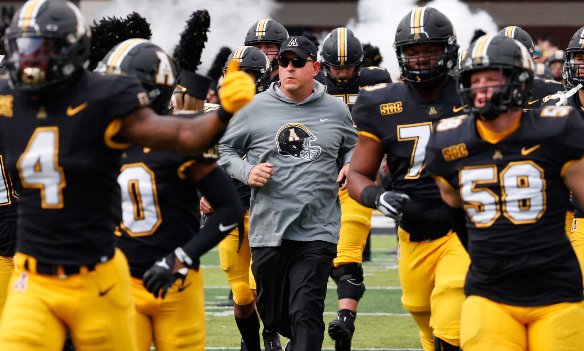 Shawn Clark leads Appalachian State's coaching staff in 2023