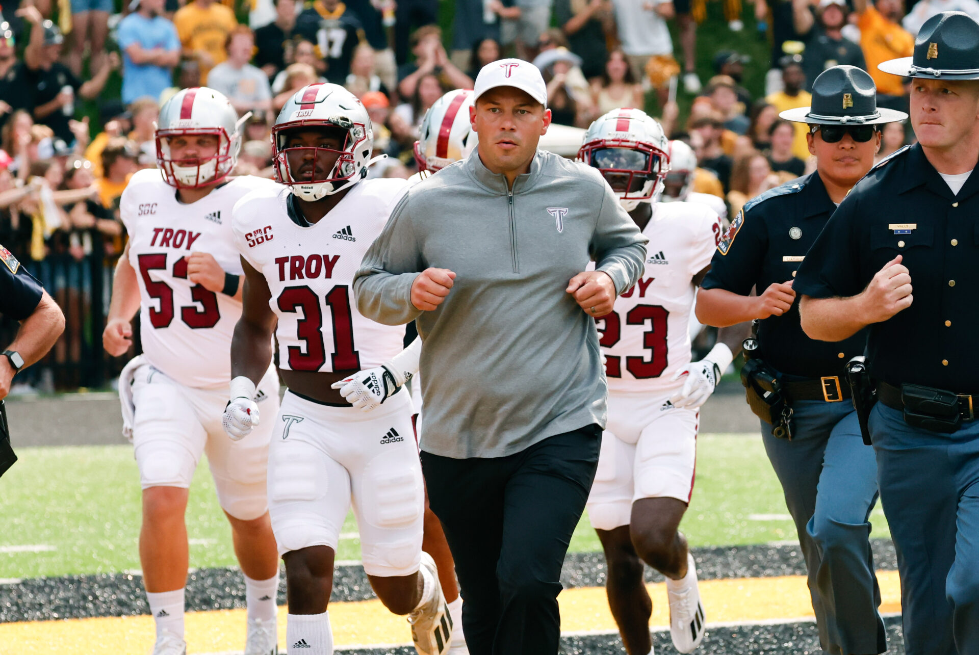 Jon Sumrall leads Troy in 2023