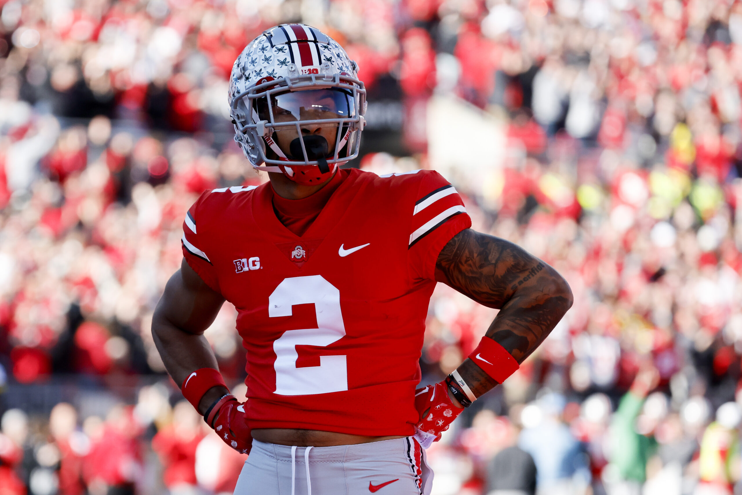 Ohio State WR Marvin Harrison Jr. weighs in on best receiver room ever