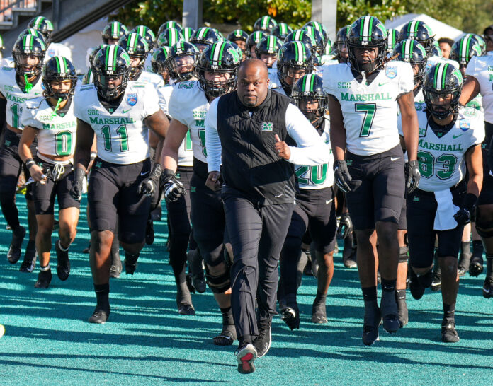 Marshall Coaching Staff for 2023 is led by Charles Huff