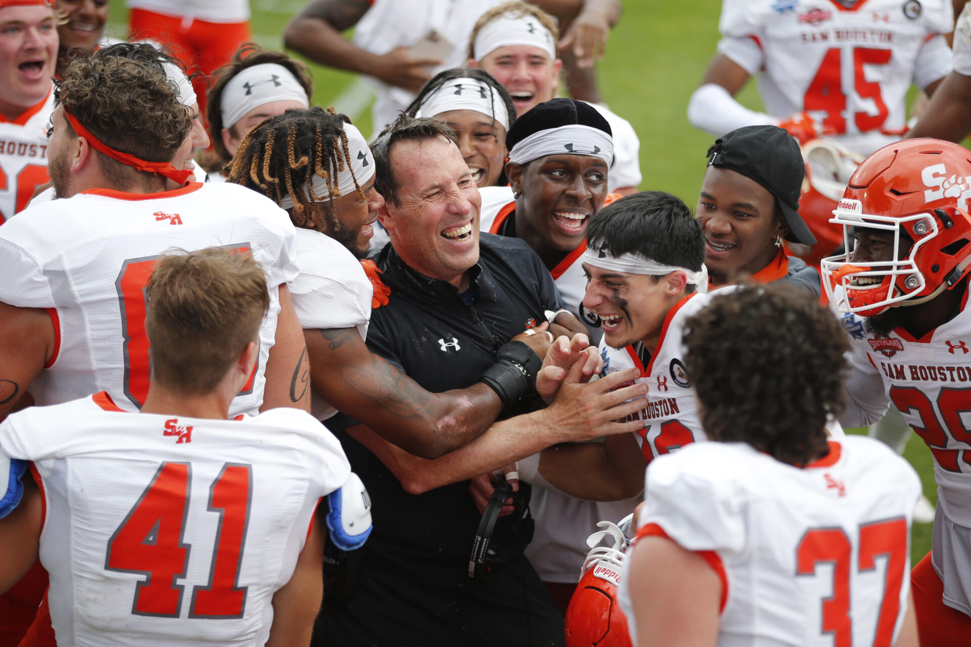 K.C. Keeler has brought a winning way, on and aoff the field, to Sam Houston