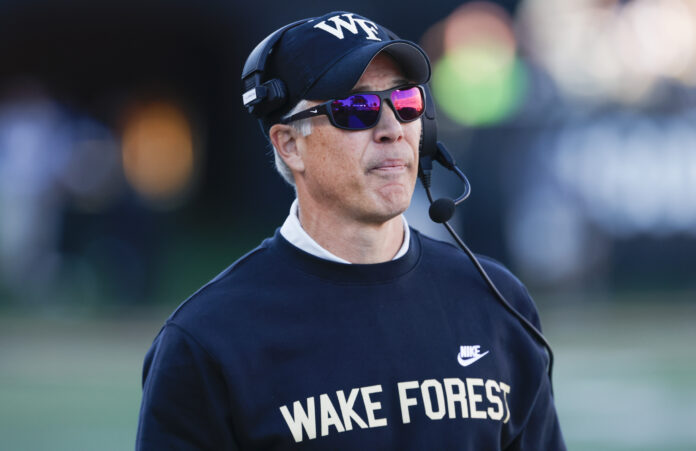 Dave Clawson leads Wake Forest in 2023