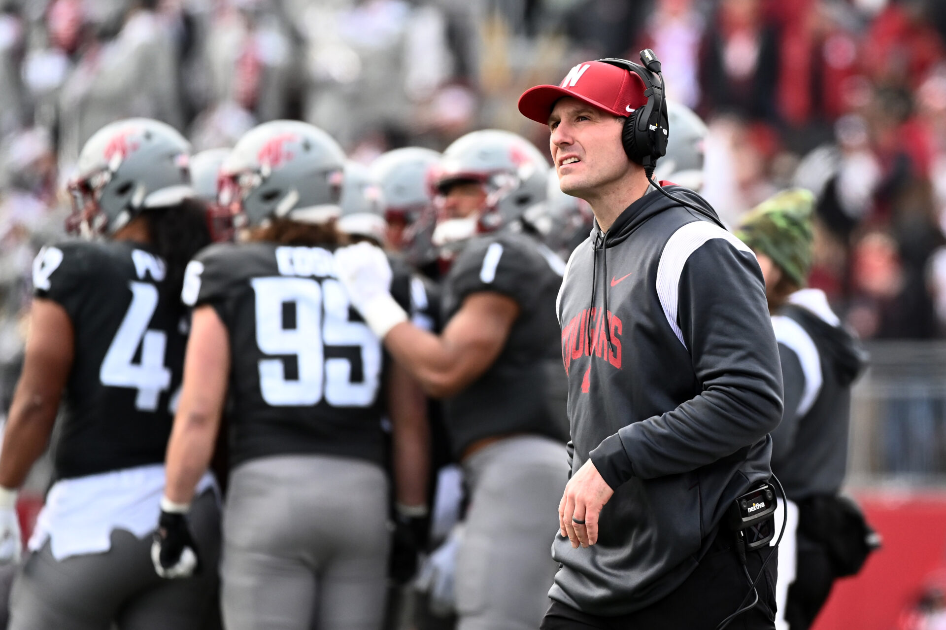 Washington State is led by Jake Dickert in 2023