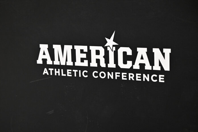We've got three more questions we would've asked Biff Poggi at AAC Media Days