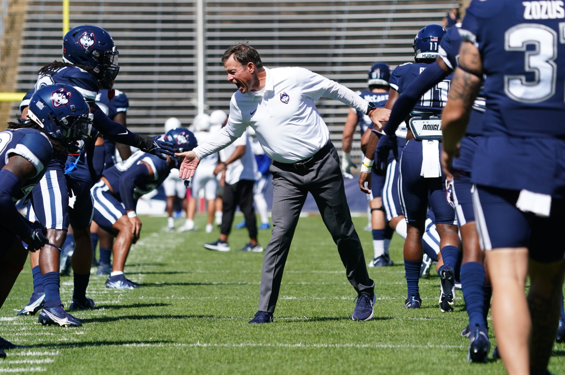 UConn football roster