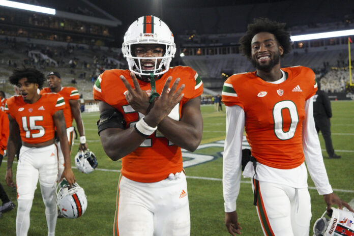 Miami Hurricanes top 10 returning players in 2023