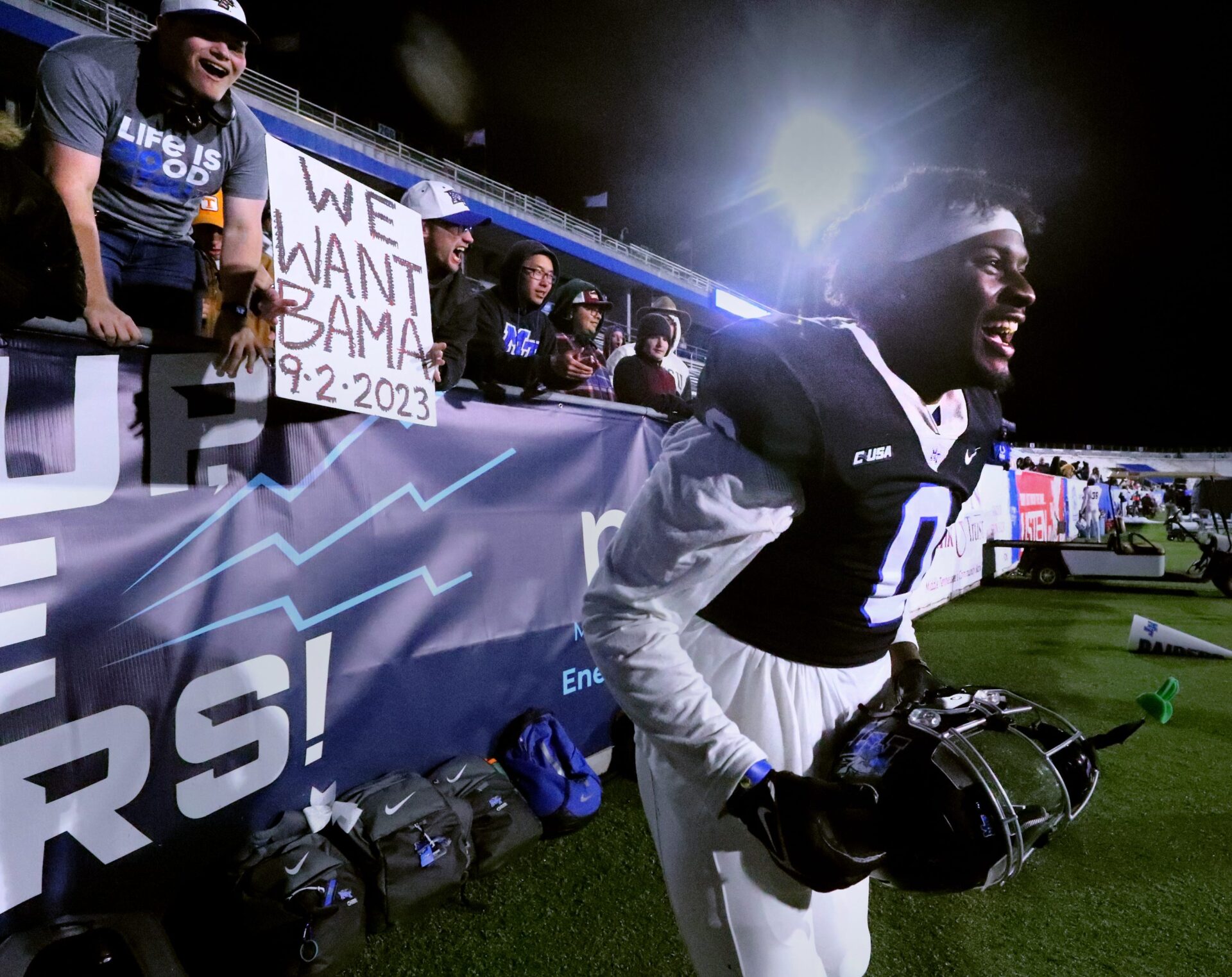 Richard Kinley is a Light for MTSU