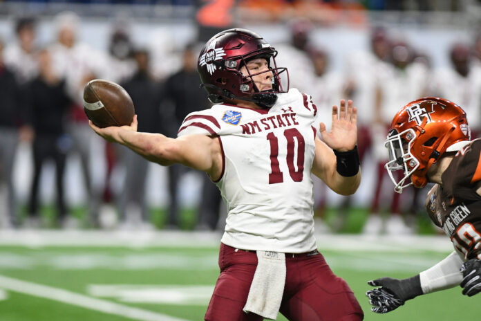 The New Mexico State win projections land right at 5.5 in the latest college football odds