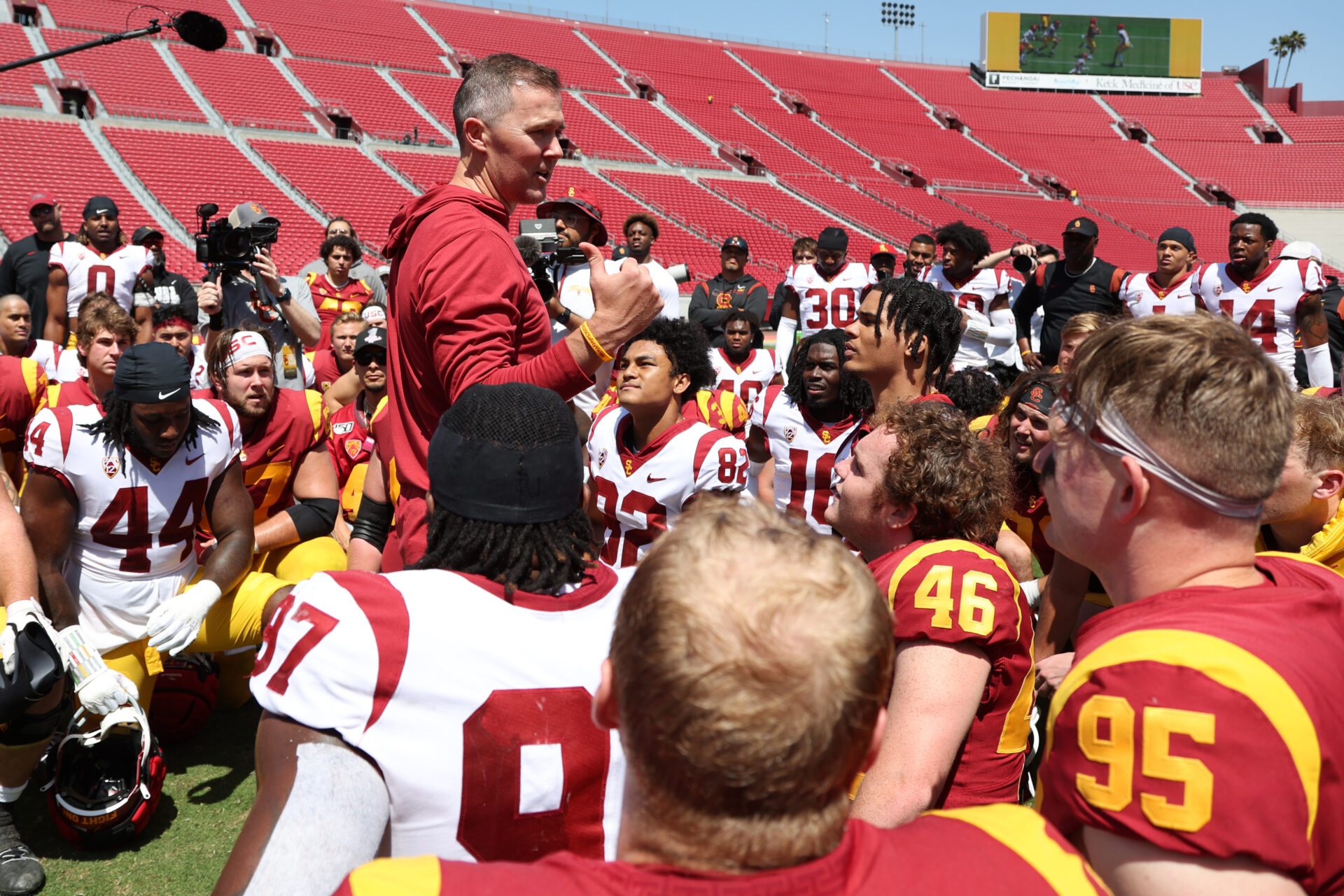 USC football roster