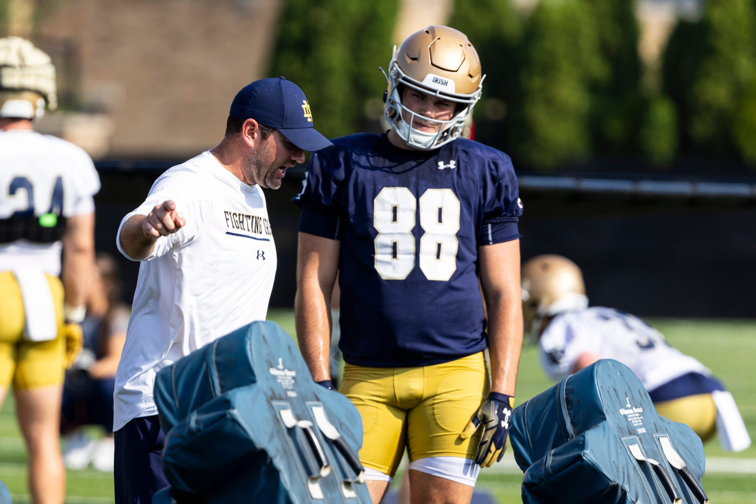 Notre Dame Fighting Irish football opens 2023 fall camp