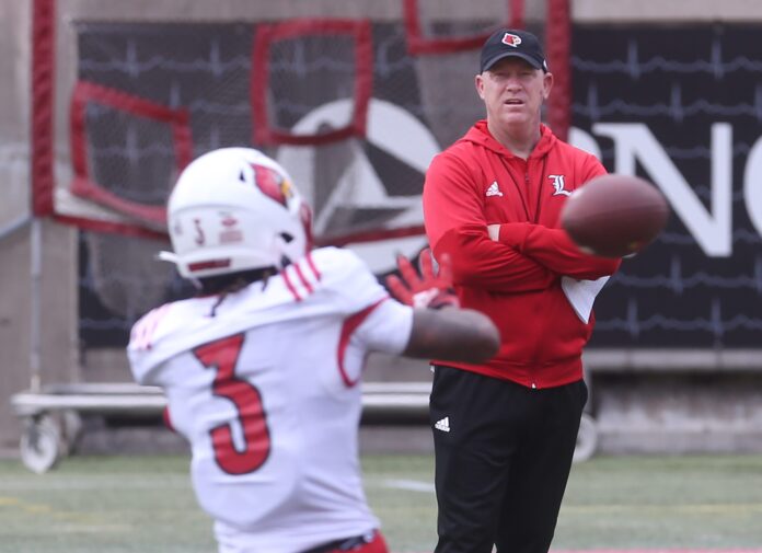 UL Football Prepares for Spring Game Tomorrow