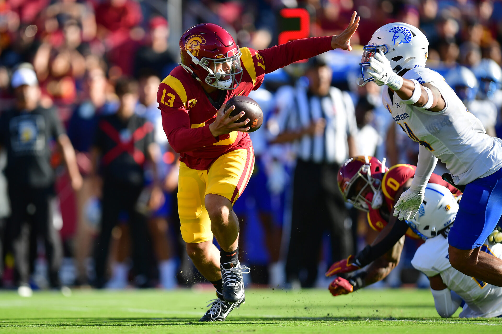 Caleb Williams headlines the College Football Week 0 Team of the Week