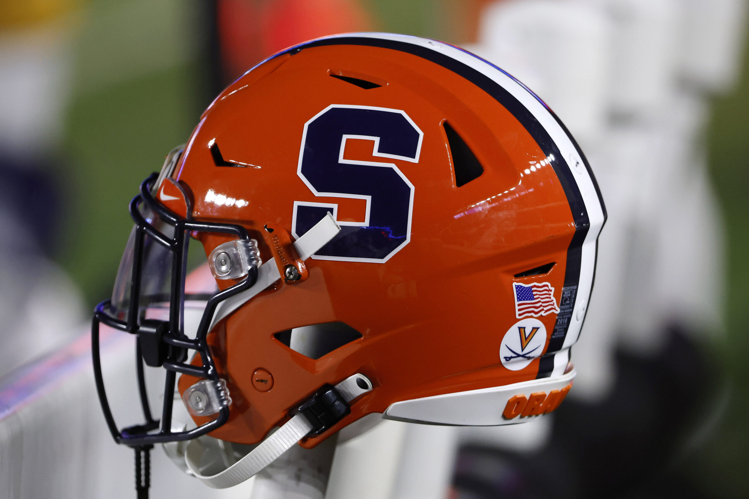 So what exactly is that black padding on the Syracuse football