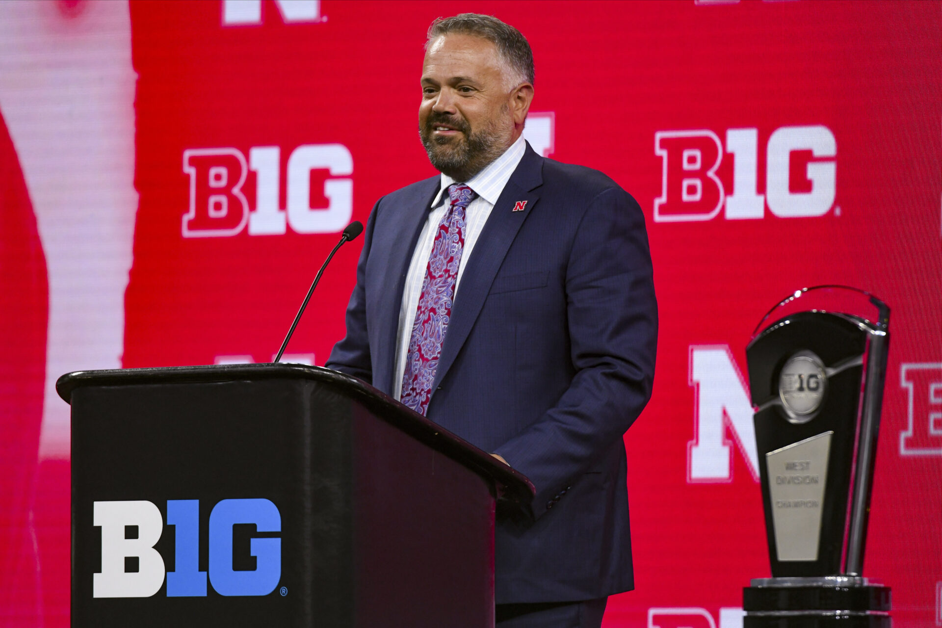 When did Matt Rhule become the head coach at Nebraska?
