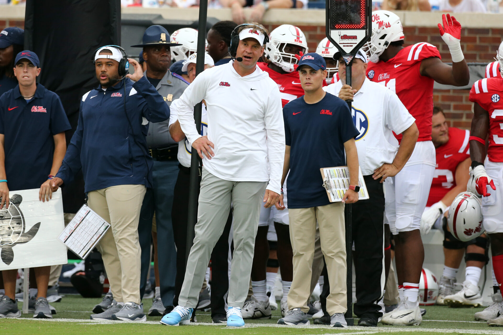 Ole Miss Rebels Coaching Staff 2024 Led By Lane Kiffin, Joe Cox