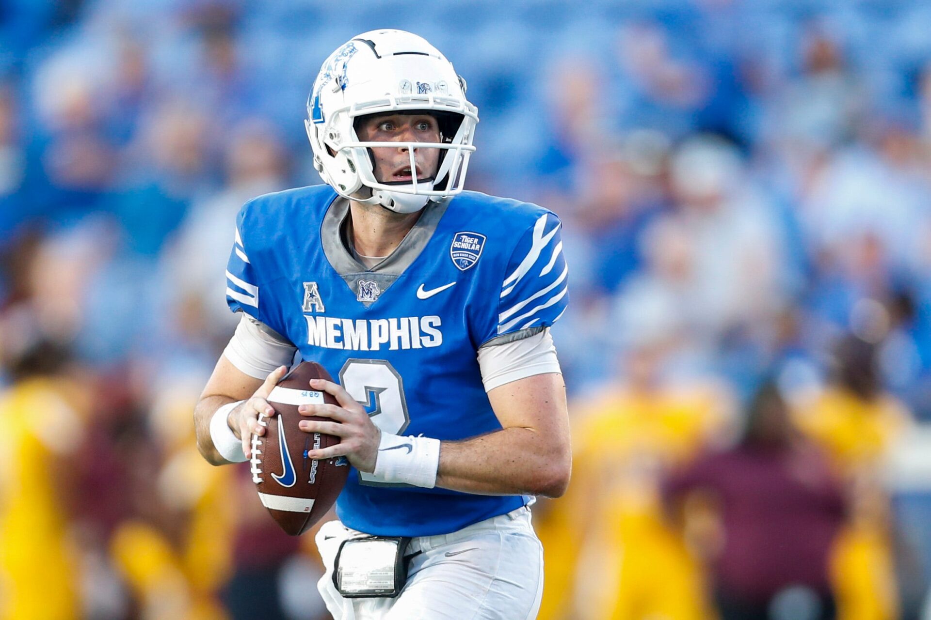 Seth Henigan leads the Tigers in our Navy vs. Memphis prediction