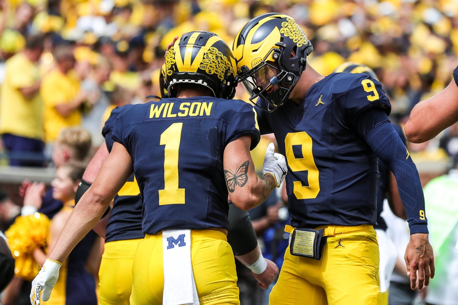When is the Michigan vs. UNLV game on Saturday?