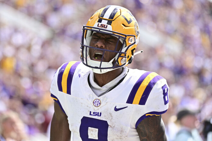 College Football's Best of the Week include LSU WR Malik Nabers