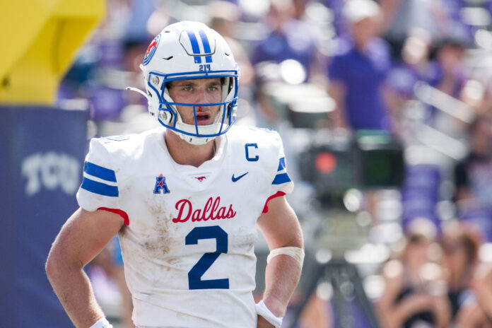 Who wins this all-AAC clash on Thursday night? Step this way for the latest odds, DFS picks, and an East Carolina vs. SMU prediction.