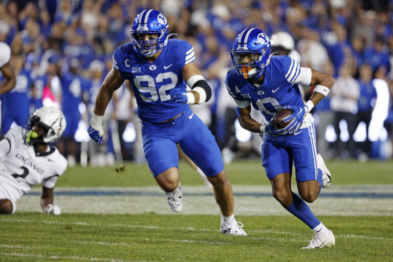 BYU CB Jakob Robinson Named Two-Time Paycom Jim Thorpe Award National DB of the Week