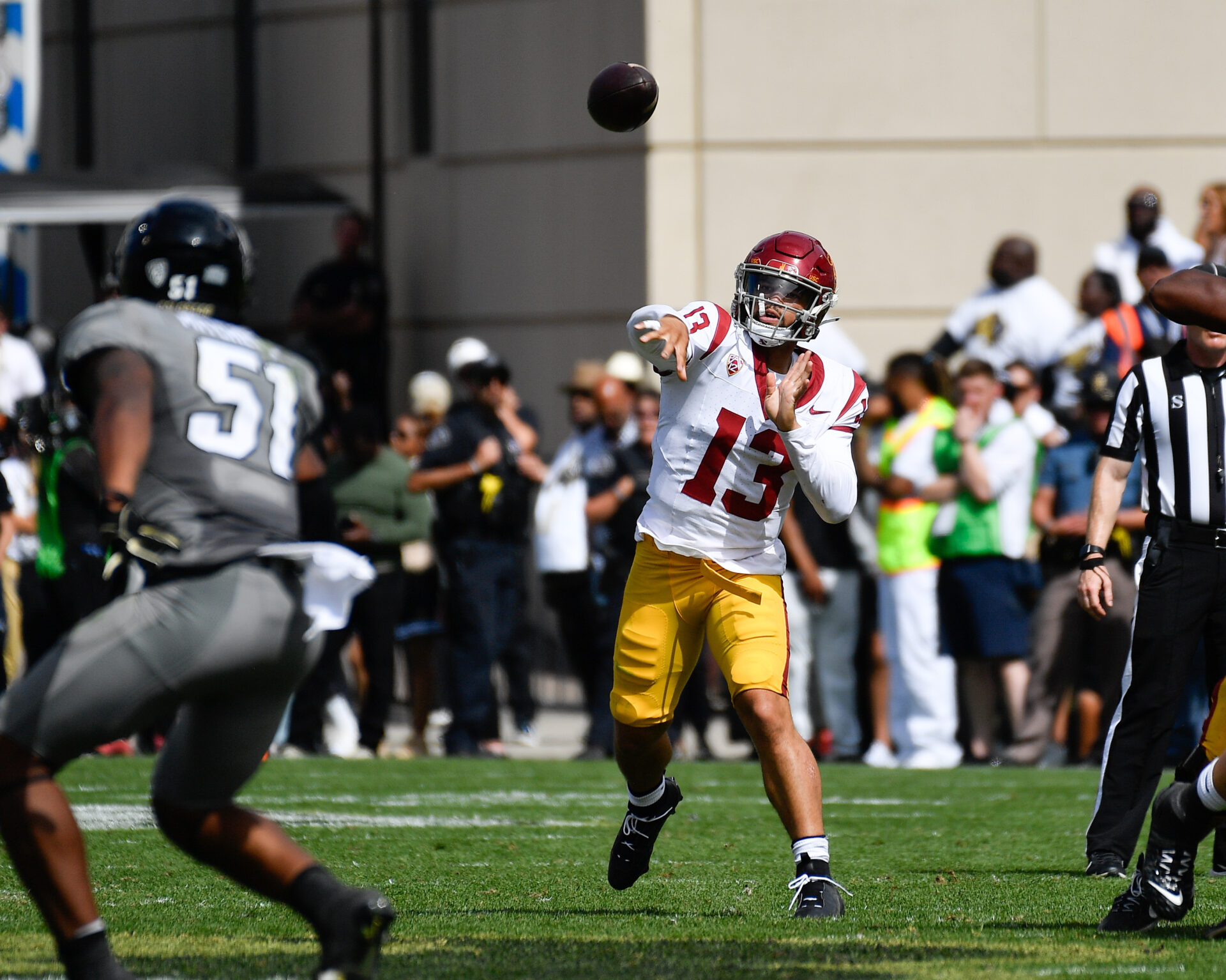 Caleb Williams lands on the Week 5 college football team of the week