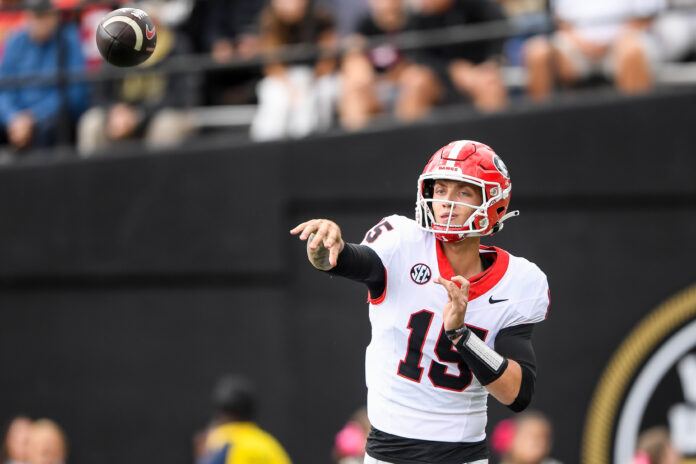 Carson Beck leads Georgia in the SEC Standings