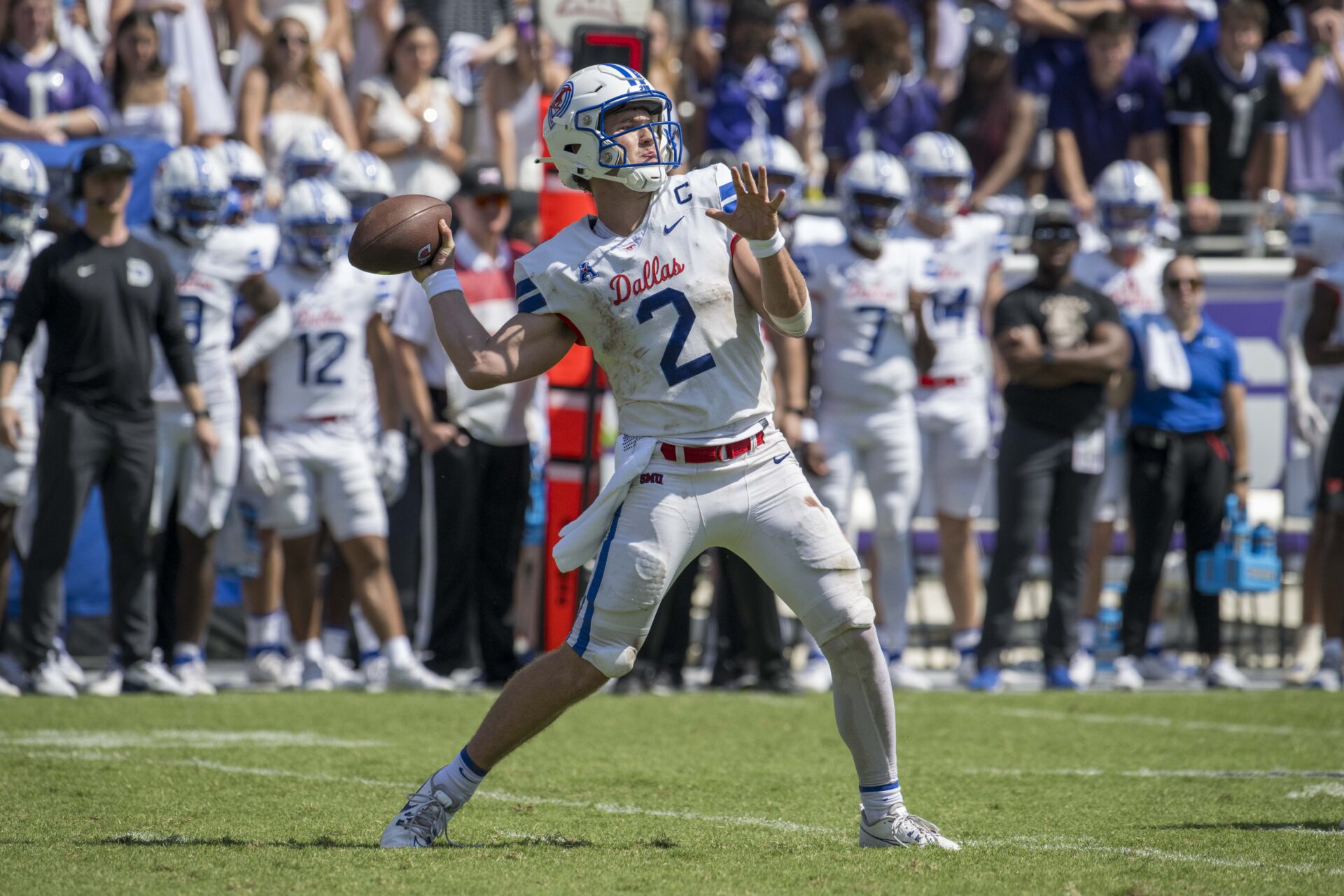 SMU vs. Temple prediction centers around Preston Stone