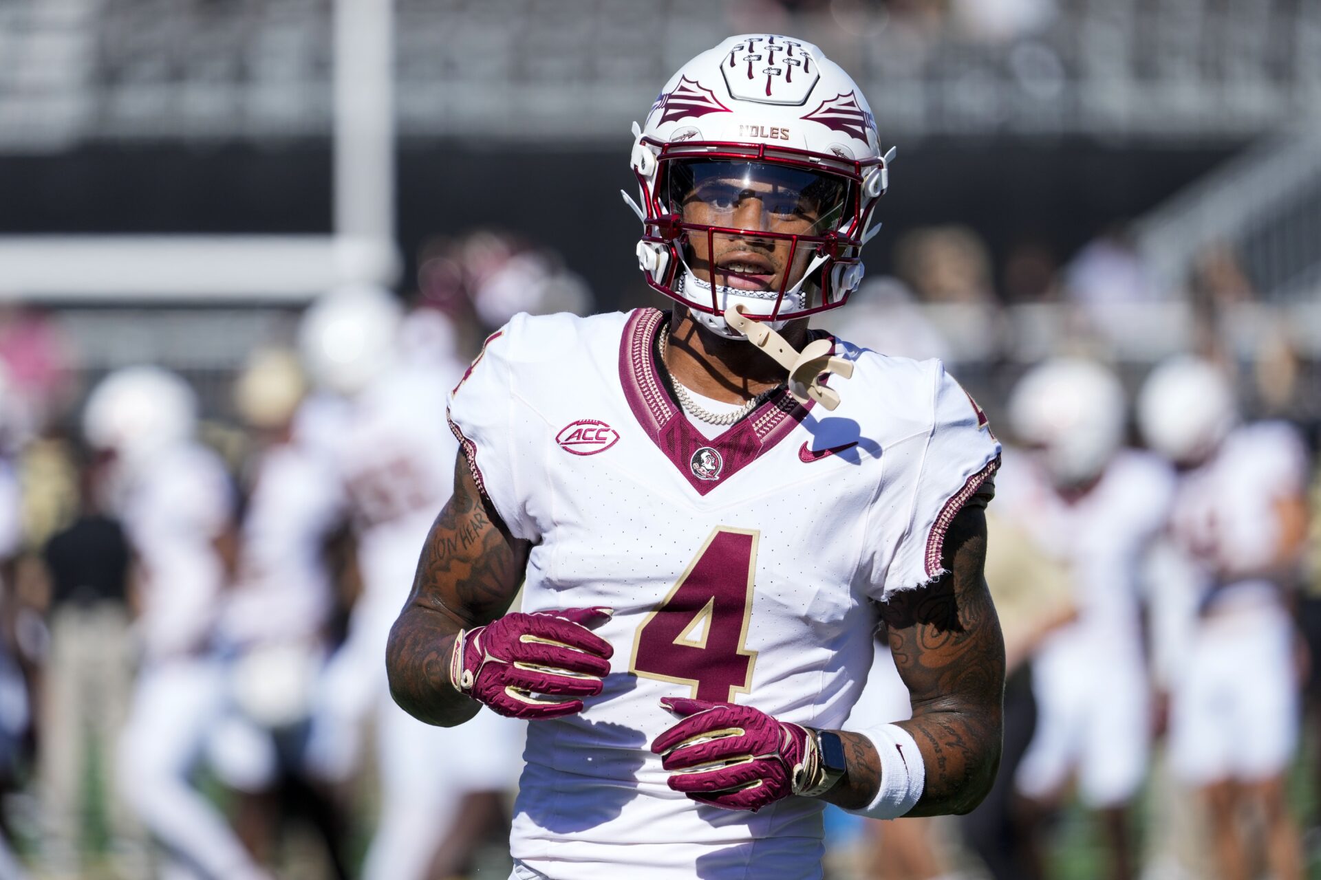 Keon Coleman vs. Caelen Carson proves to be must-watch TV in ACC battle between Florida State and Wake Forest.