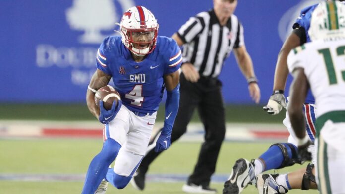 Why did Jaylan Knighton transfer to SMU?