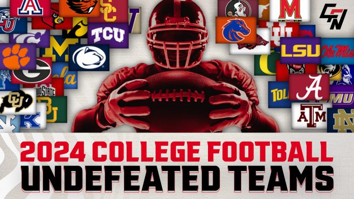 Which College Football Teams Remain Undefeated After Week 3?