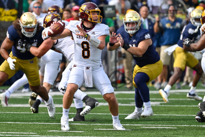 Who takes home the Victory Cannon? Step this way for the latest odds, DFS picks, and a Western Michigan vs. Central Michigan prediction.