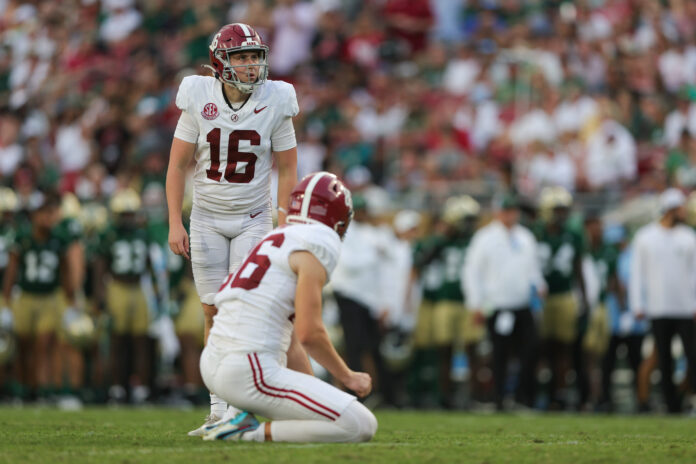 Alabama Crimson Tide kicker Will Reichard is the new NCAA all-time points scoring record holder after a standout performance in the Iron Bowl.