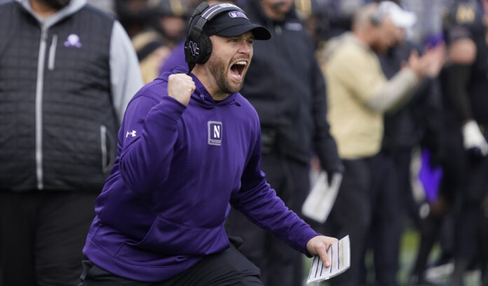 Northwestern is set to announce David Braun as their next head coach after Braun led the team to a 5-5 record amid the firing of Pat Fitzgerald.