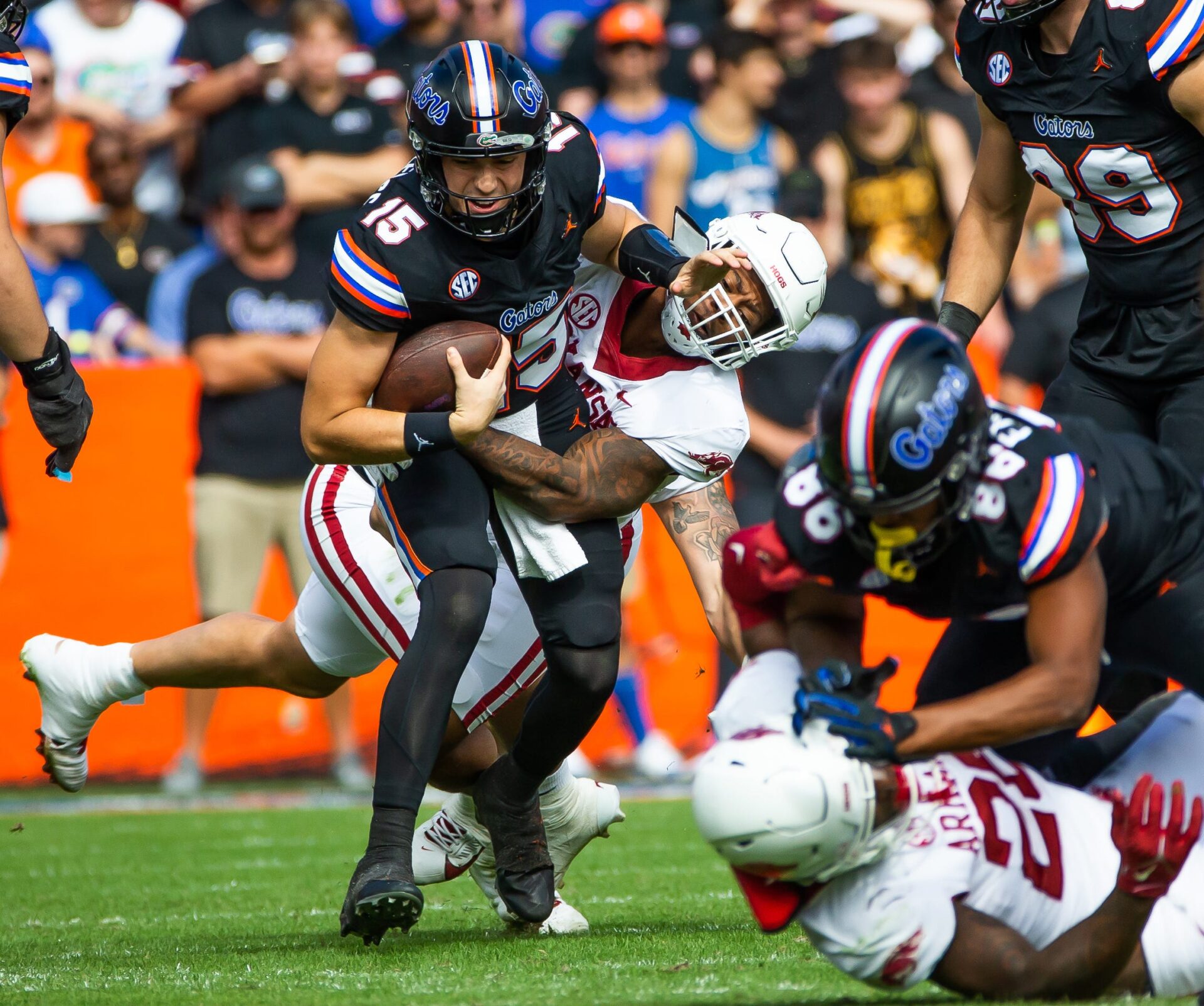 The Florida Gators lost quarterback Graham Mertz to an injury in the third quarter against Arkansas. What's the latest on Mertz's status in Week 10?