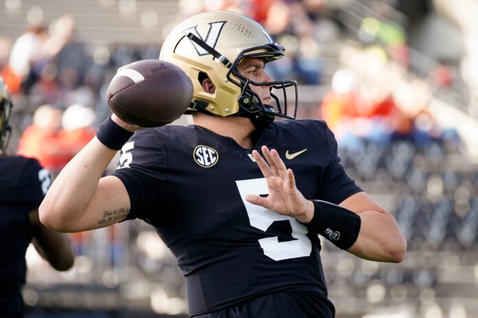 Vanderbilt Commodores quarterback AJ Swann announced his intent to join the transfer portal this week leaving him some options to pick for 2024 and beyond.