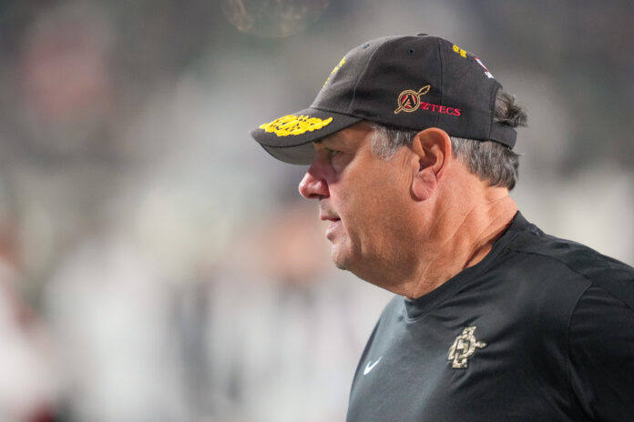 Brady Hoke will retire at the end of the year, following his second stint with the San Diego State Aztecs. SDSU will look for a new lead man in 2024.