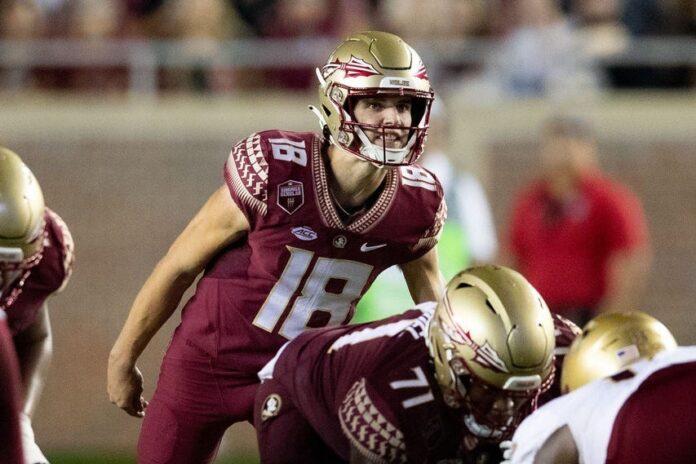 Jordan Travis' injury means the Florida State Seminoles will ask Tate Rodemaker to fill in under center. Can he keep their playoff hopes alive?
