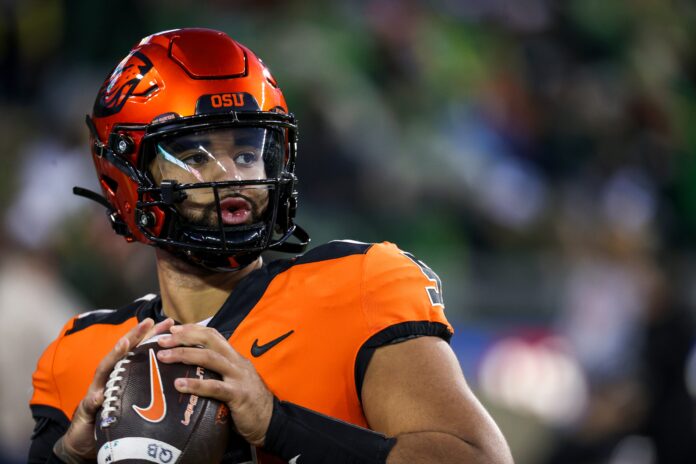 Oregon State QB DJ Uiagalelei has entered the transfer portal. What are his top landing spots, or could he declare for the 2024 NFL Draft?