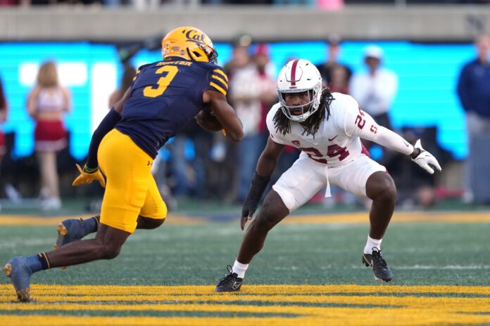 Cal Golden Bears and Stanford Cardinal face off.