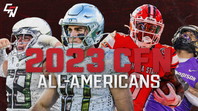 Honoring the best we saw on the field during the 2023 college football season, the CFN 2023 All-Americans are here with picks from across the nation.