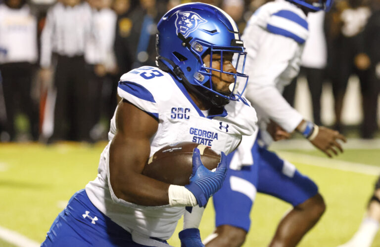 Georgia State RB and first-team All-Sun Belt performer Marcus Carroll has announced his transfer destination, committing to the Missouri Tigers for 2024.