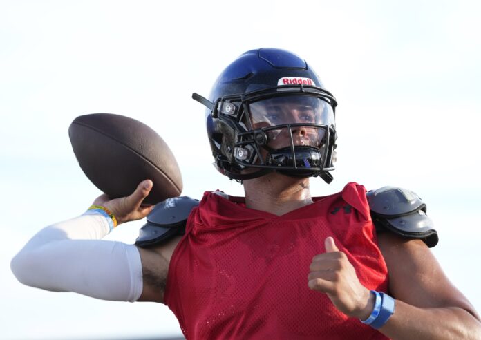 According to the latest college football rumors, five star quarterback Dylan Raiola could be set to flip his commitment from Georgia to Nebraska.